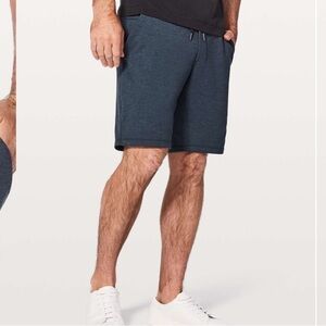 Lululemon City Sweat Short 9.5” in Heathered True Navy